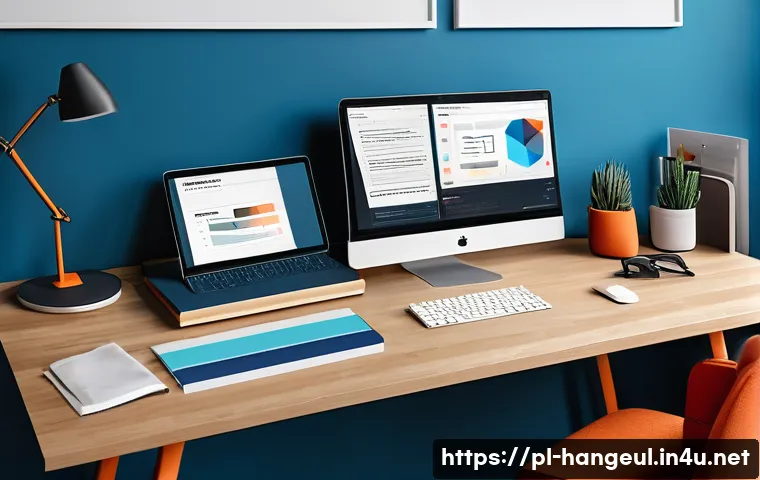 한글과 UX UI 디자인 관련 이미지 1
