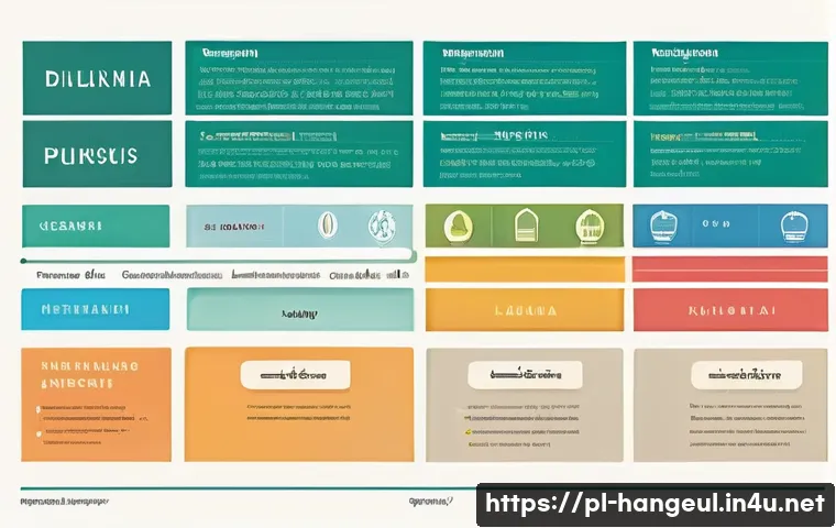 한글과 중국어 병음 비교 - A detailed educational infographic visually comparing the Hangul and Pinyin writing systems for Poli...